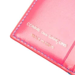 Comme Des Garcons SA0641FS Fluo Squares Wallet - Pink/Blue -Fashion Clothing Store Comme des Garcons SA0641FS Fluo Squares Wallet Pink Blue SA0641FS PIBL 02 15 2022 01 2