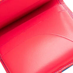 Comme Des Garcons SA0641FS Fluo Squares Wallet - Pink/Blue -Fashion Clothing Store Comme des Garcons SA0641FS Fluo Squares Wallet Pink Blue SA0641FS PIBL 02 15 2022 01 3