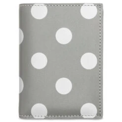 Comme Des Garcons Polka Dots Wallet - Grey