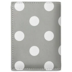 Comme Des Garcons Polka Dots Wallet - Grey -Fashion Clothing Store Comme des Garcons SA0641PD Polka Dots Wallet Grey SA0641PD GRY 01 11 2022 01
