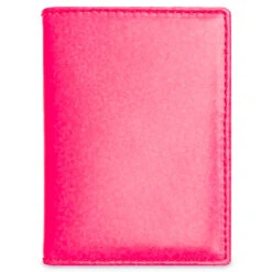 Comme Des Garcons Super Fluo Wallet - Pink/Yellow
