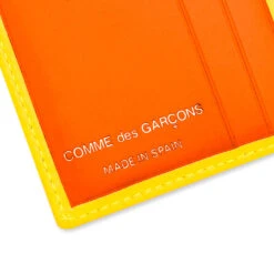Comme Des Garcons Super Fluo Wallet - Yellow/Light Orange 9 Comme Des Garcons Super Fluo Wallet - Yellow/Light Orange -Fashion Clothing Store Comme des Garcons SA0641SF Super Fluo Wallet Yellow Light Orange SA0641SF YELI 12 28 2021 01 3