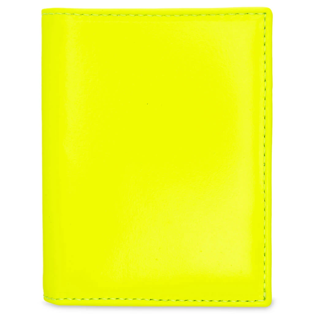 Comme Des Garcons Super Fluo Wallet - Yellow/Light Orange 3 Comme Des Garcons Super Fluo Wallet - Yellow/Light Orange