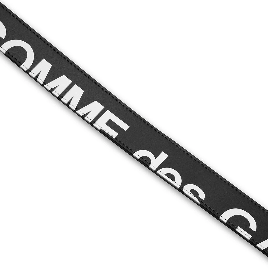 Comme Des Garcons SA0911HL Huge Logo Belt - Black 4 Comme Des Garcons SA0911HL Huge Logo Belt - Black - Image 2