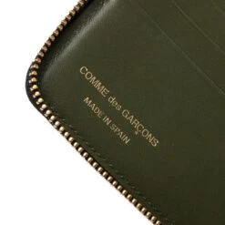 Comme Des Garcons SA2100BK Brick Line Wallet - Khaki -Fashion Clothing Store Comme des Garcons SA2100BK Brick Line Wallet Khaki SA2100BK KHA 12 28 2020 01 4