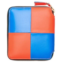 Comme Des Garcons SA2100FS Fluo Squares Wallet - Blue/Orange -Fashion Clothing Store Comme des Garcons SA2100FS Fluo Squares Wallet Blue Orange SA2100FS BLOR 02 15 2022 01 2