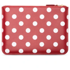 Comme Des Garcons SA5100PD Polka Dot Wallet - Red -Fashion Clothing Store Comme des Garcons SA5100PD Polka Dot Wallet Red SA5100PD RED 06 26 22 Feature DUKE