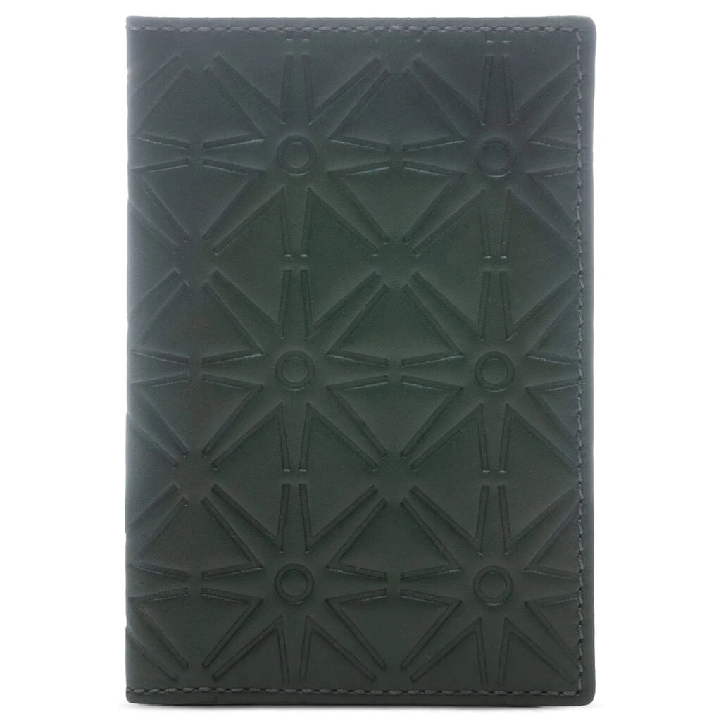 Comme Des Garcons SA640E-A Leather Line Wallet - Calfskin/Bottle Green 3 Comme Des Garcons SA640E-A Leather Line Wallet - Calfskin/Bottle Green