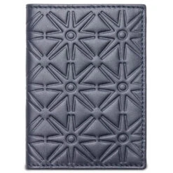 Comme Des Garcons SA640E-A Leather Line Wallet - Calfskin/Navy