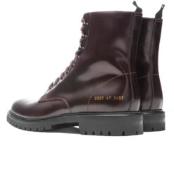 Common Projects Combat Boot - Oxblood -Fashion Clothing Store Common Projects Combat Boot Oxblood 2323 3497 08 31 2021 01 2