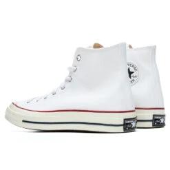 Converse Chuck '70 Hi - White/Garnet/Egret -Fashion Clothing Store Converse Chuck 70 Hi White Garnet Egret 162056C 01 18 2021 01 3