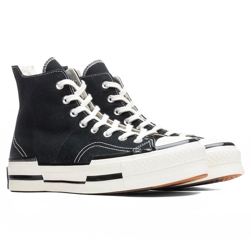 Converse Chuck '70 Hi Plus - Black/Egret/Black 4 Converse Chuck '70 Hi Plus - Black/Egret/Black - Image 2