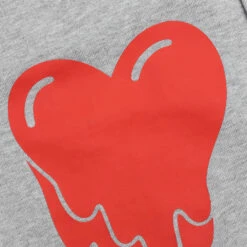 Heart Logo Sweatshort - Heather Grey 9 Heart Logo Sweatshort - Heather Grey -Fashion Clothing Store Emotionally Unavailable Heart Logo Sweatshort Heather Grey EU SS23 SS2 HTG 03 11 23 Feature DV 5