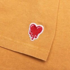 Heart Logo Tee - Tan 9 Heart Logo Tee - Tan -Fashion Clothing Store Emotionally Unavailable Heart Logo Tee Tan EU SS23 TEE6 TAN 03 11 23 Feature DV 6