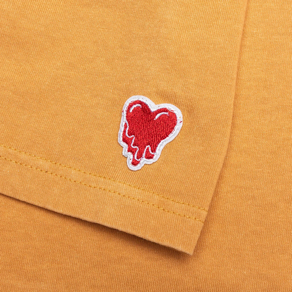Heart Logo Tee - Tan 6 Heart Logo Tee - Tan - Image 4