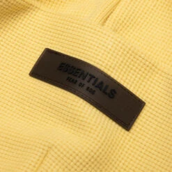 Kid's Essential Hoodie - Light Tuscan -Fashion Clothing Store Fear Of God Essentials Kid s Essential Hoodie Light Tuscan 785BT222242K 06 07 23 Feature KN 6