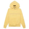 Kid's Essential Hoodie - Light Tuscan 2 Kid's Essential Hoodie - Light Tuscan -Fashion Clothing Store Fear Of God Essentials Kid s Essential Hoodie Light Tuscan 785BT222242K 06 07 23 Feature KN MG