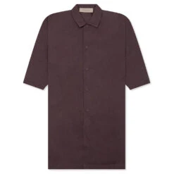 Kid's Long Coat - Plum