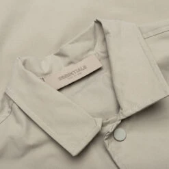 Kid's Long Coat - Seal -Fashion Clothing Store Fear Of God Essentials Kid s Long Coat Seal 785BT226043K 06 04 23 Feature KN 8