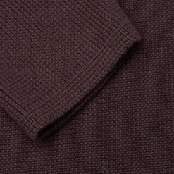 Kid's Raw Sweater - Plum -Fashion Clothing Store Fear Of God Essentials Kid s Raw Sweater Plum 785BT222165K 06 11 23 Feature VR 4