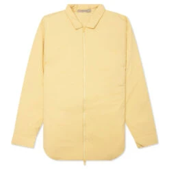 Nylon Filled Shirt Jacket - Light Tuscan