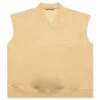 Women's V Neck Vest - Sand