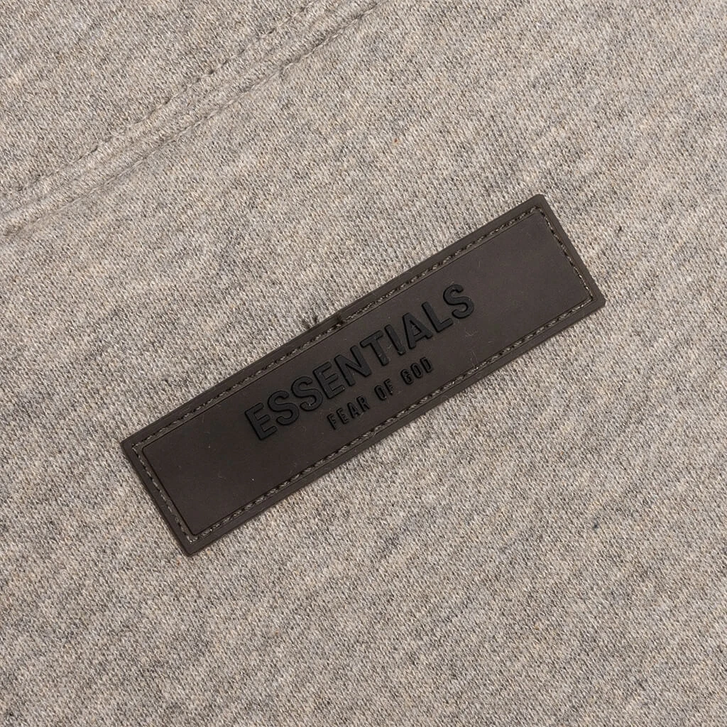 Essentials Core Mockneck - Dark Oatmeal 6 Essentials Core Mockneck - Dark Oatmeal - Image 4