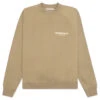 Essentials Crewneck - Oak 1 Essentials Crewneck - Oak -Fashion Clothing Store Fear of God Essentials Crewneck Oak 192BT212045F 11 02 22 Feature NF JP