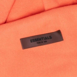 Essentials Essential Hoodie - Coral -Fashion Clothing Store Fear of God Essentials Essential Hoodie Coral 192SU222052F 01 10 23 Feature JP 12