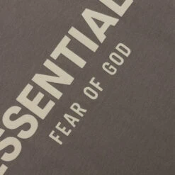 Essentials Kid's Tee - Desert Taupe -Fashion Clothing Store Fear of God Essentials Kid s Tee Desert Taupe 785BT214137K 08 03 22 Feature VR