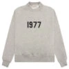 Essentials Kid's Crewneck - Dark Oatmeal -Fashion Clothing Store Fear of God Essentials Kids Crewneck Dark Oatmeal 785BT214363K 11 22 22 Feature NF 53