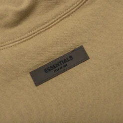 Essentials Kid's Mockneck - Oak -Fashion Clothing Store Fear of God Essentials Kids Mockneck Oak 785BT214275K 11 21 22 Feature NF 33