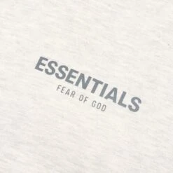 Essentials Kid's Pullover Hoodie - Light Heather Oatmeal -Fashion Clothing Store Fear of God Essentials Kids Pullover Hoodie Light Heather Oatmeal 192SU212132K 05 10 22 Feature 2
