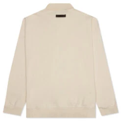 Essentials L/S Polo - Egg Shell -Fashion Clothing Store Fear of God Essentials L S Polo Egg Shell 192SU224190F 01 09 23 Feature VR 5