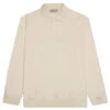Essentials L/S Polo - Egg Shell 2 Essentials L/S Polo - Egg Shell -Fashion Clothing Store Fear of God Essentials L S Polo Egg Shell 192SU224190F 01 09 23 Feature VR JM