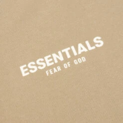 Essentials Mockneck - Oak -Fashion Clothing Store Fear of God Essentials LS Crewneck Oak 192BT212075F 11 02 22 Feature NF 2