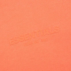 Essentials Relaxed Hoodie - Coral -Fashion Clothing Store Fear of God Essentials Relaxed Hoodie Coral 192SU222092F 01 10 23 Feature JP 9