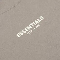 Essentials Relaxed Mockneck - Desert Taupe -Fashion Clothing Store Fear of God Essentials Relaxed Mockneck Desert Taupe 192BT212087F 11 02 22 Feature NF 3