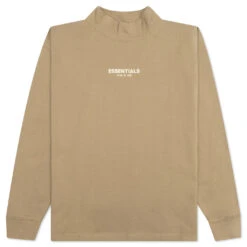 Essentials Relaxed Mockneck - Oak