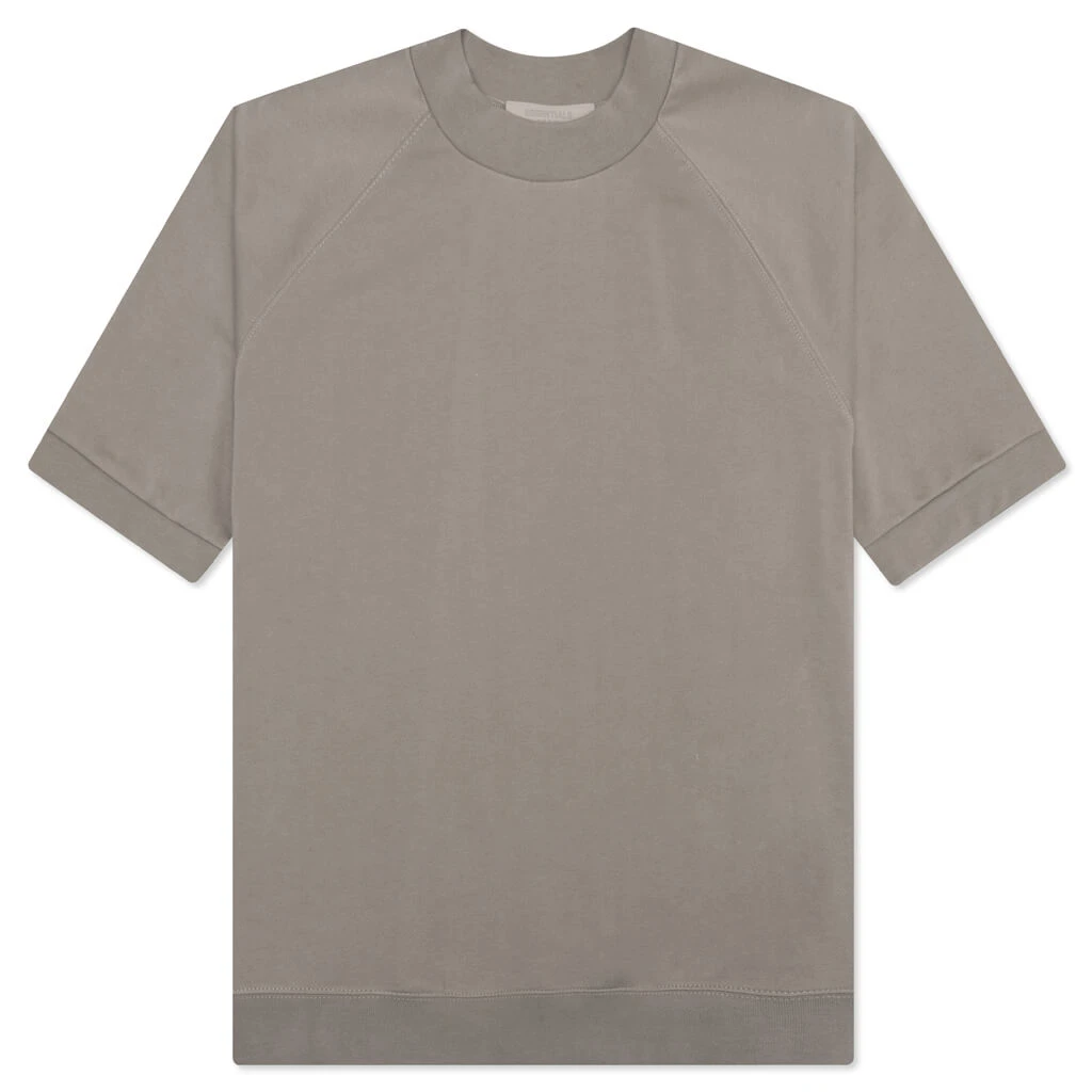 Essentials S/S Sweatshirt - Desert Taupe 3 Essentials S/S Sweatshirt - Desert Taupe
