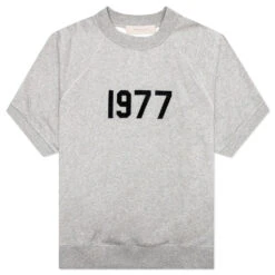 Essentials S/S Sweatshirt - Dark Oatmeal