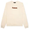 Academy Crewneck - Cannoli Cream/Gold Flame -Fashion Clothing Store Feature Academy Crewneck Cannoli Cream Gold Flame F060123X29CG 06 23 23 Feature KN