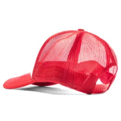 Draft Trucker Hat - Red/White -Fashion Clothing Store Feature Draft Trucker Hat Red White FEAT032923X13 06 09 23 Feature JP 5