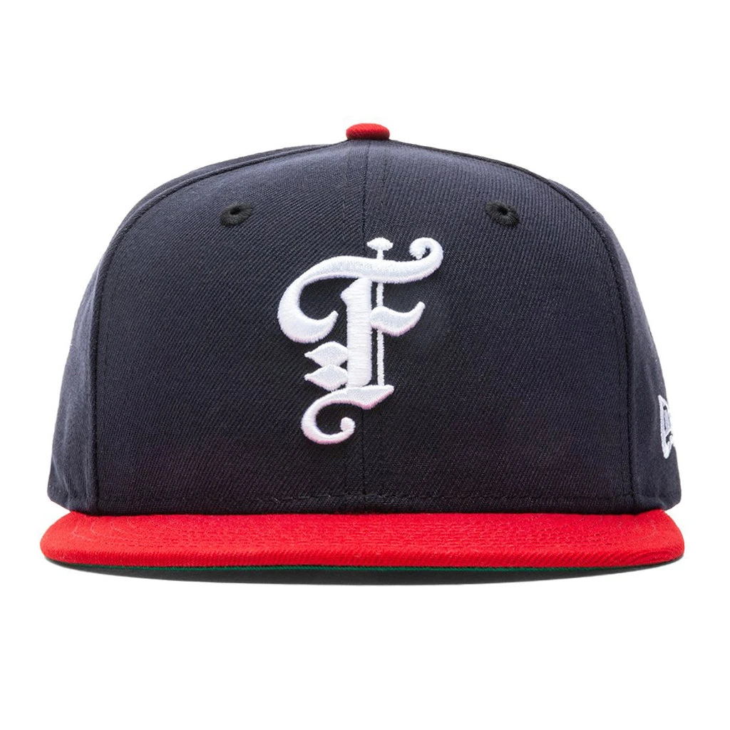 Feature X New Era OE Fitted Cap - Navy/Red 3 Feature X New Era OE Fitted Cap - Navy/Red