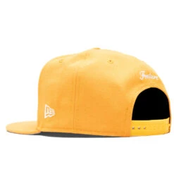 Feature X New Era Old English F Snapback Hat W/ Pin - Regular Gold -Fashion Clothing Store Feature OE Snapback Regular Gold 70599370 01 08 2021 01 2