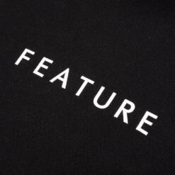 Women's Logo Hoodie - Black -Fashion Clothing Store Feature Women s Logo Hoodie Black FEA020421001 02 23 2021 01 3