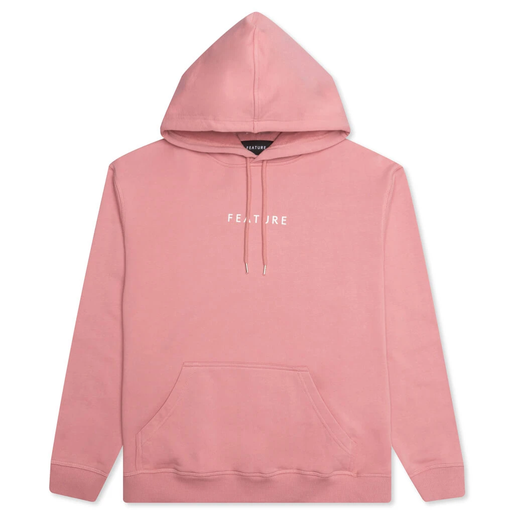 Women's Logo Hoodie - Rose 3 Women's Logo Hoodie - Rose
