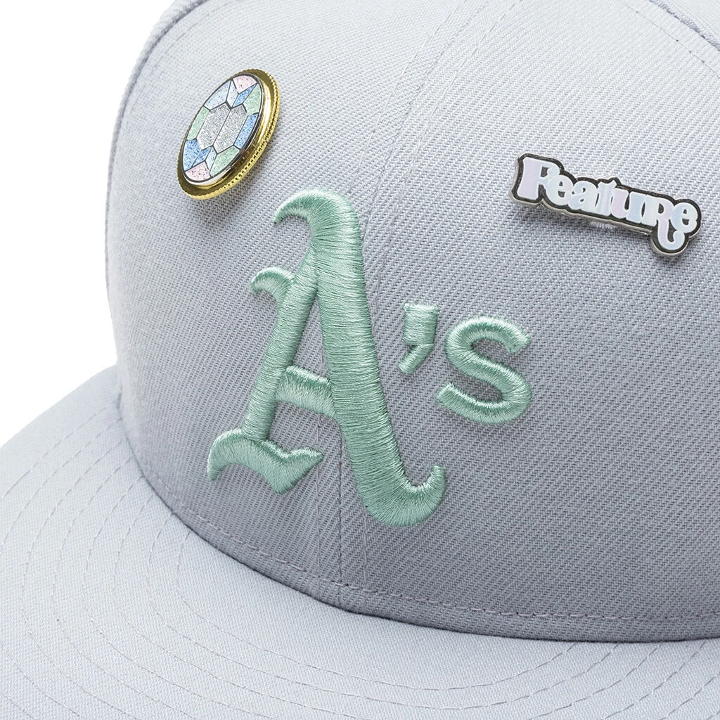 Feature X New Era 'Opal' 59FIFTY Fitted - Oakland Athletics 4 Feature X New Era 'Opal' 59FIFTY Fitted - Oakland Athletics - Image 2