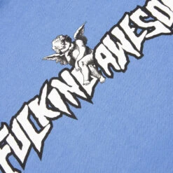 Filigree Hoodie - Light Blue -Fashion Clothing Store Fucking Awesome Filigree Hoodie Light Blue FAQ321F012 09 03 2021 01 2