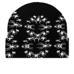 Spider Stamp Cuff Beanie - Black 6 Spider Stamp Cuff Beanie - Black -Fashion Clothing Store Fucking Awesome Spider Stamp Cuff Beanie Black FAQ221H029 08 27 2021 01 2